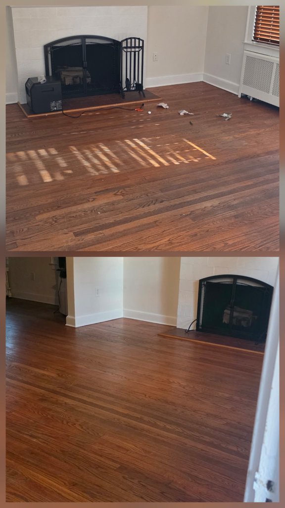 Living Room — Before & After