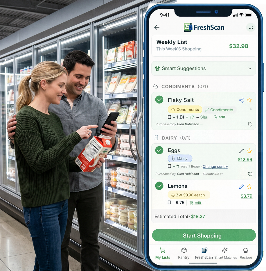 Smart Grocery Lists