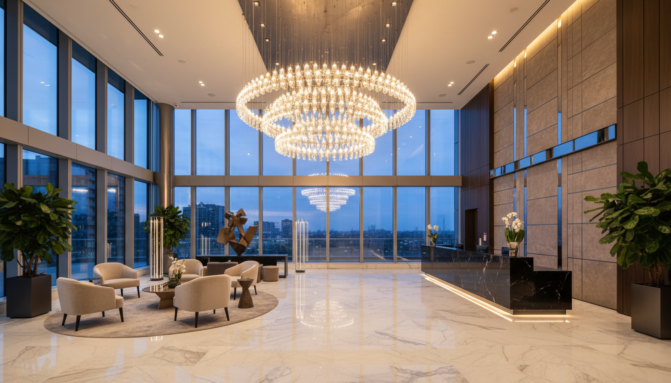 Luxury condominium interior