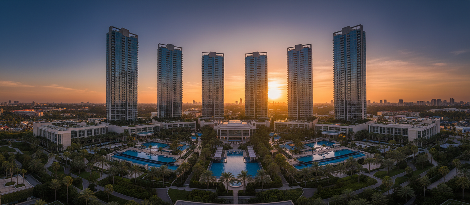 Luxury condominium community