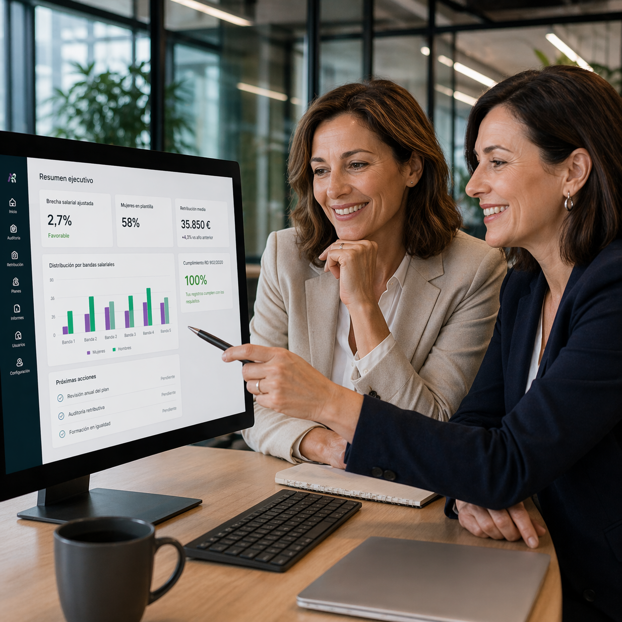 Dashboard CONTONO - Análisis salarial