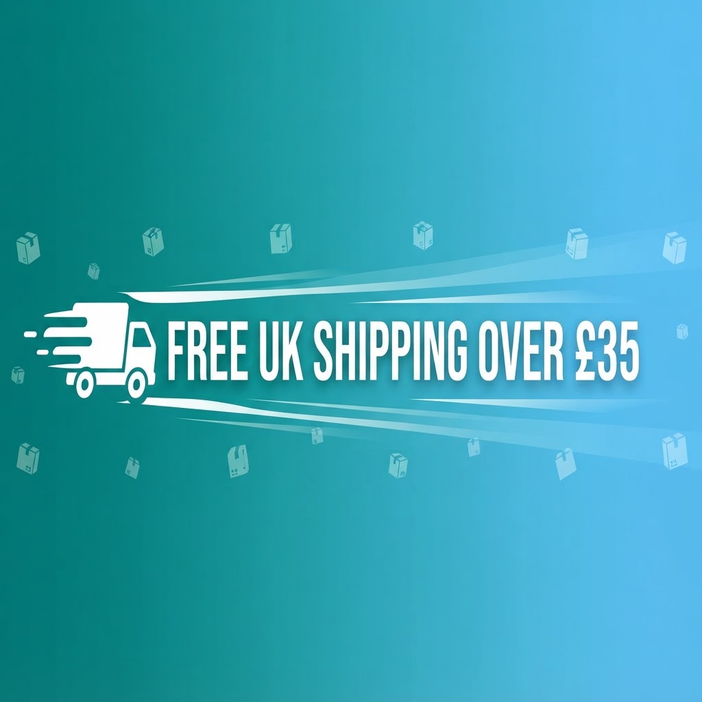 Free UK shipping over £35