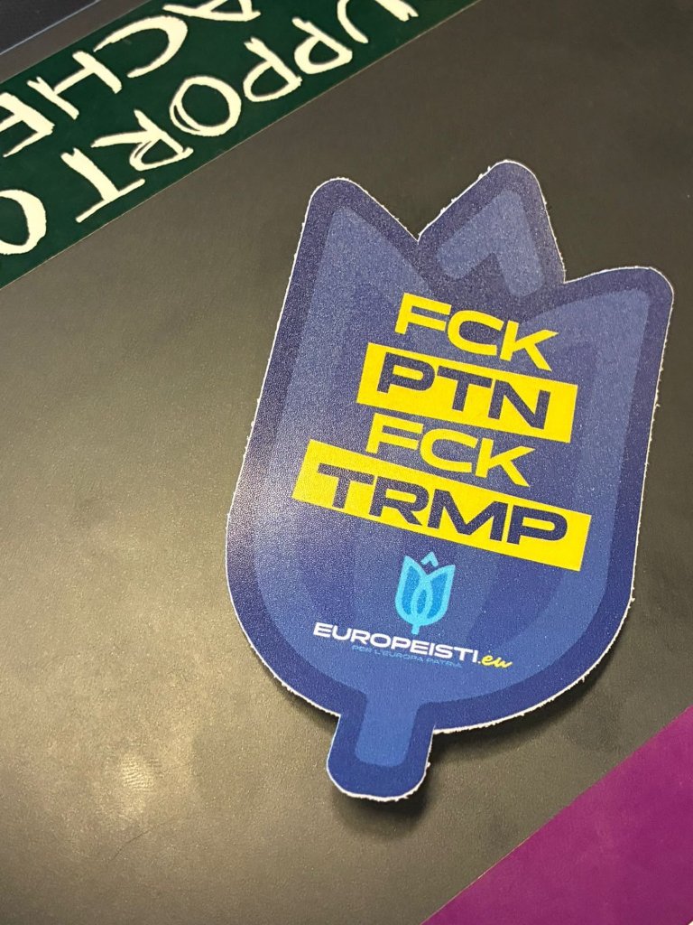 FCK PTN FCK TRMP - Europeisti.eu sticker