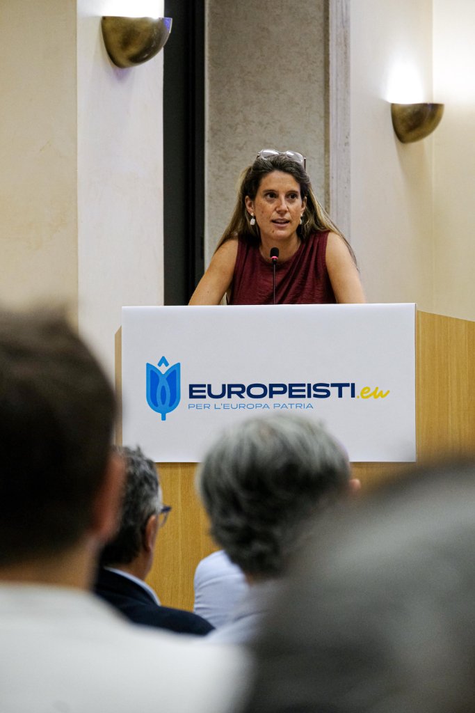 Relatrice alla prima assemblea dei promotori