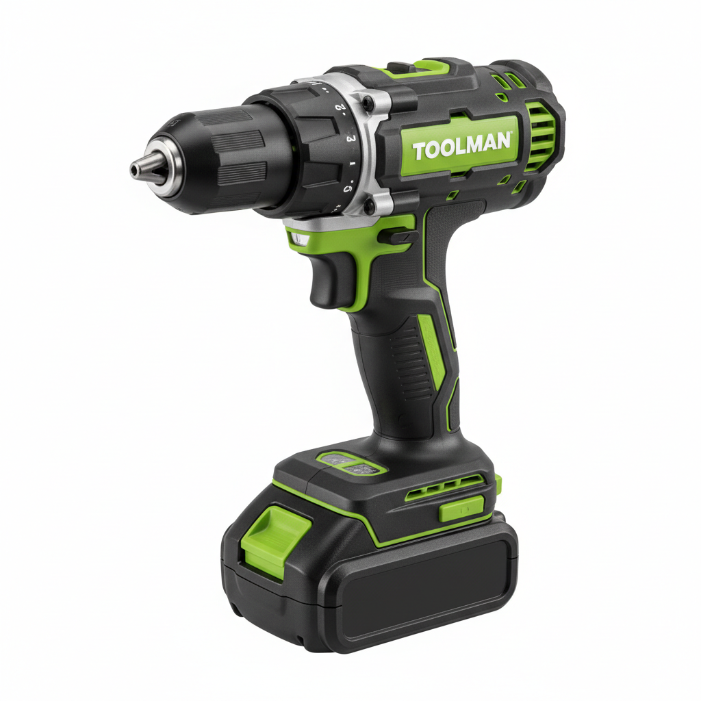 TOOLMAN 20V Brushless Hammer Drill Driver