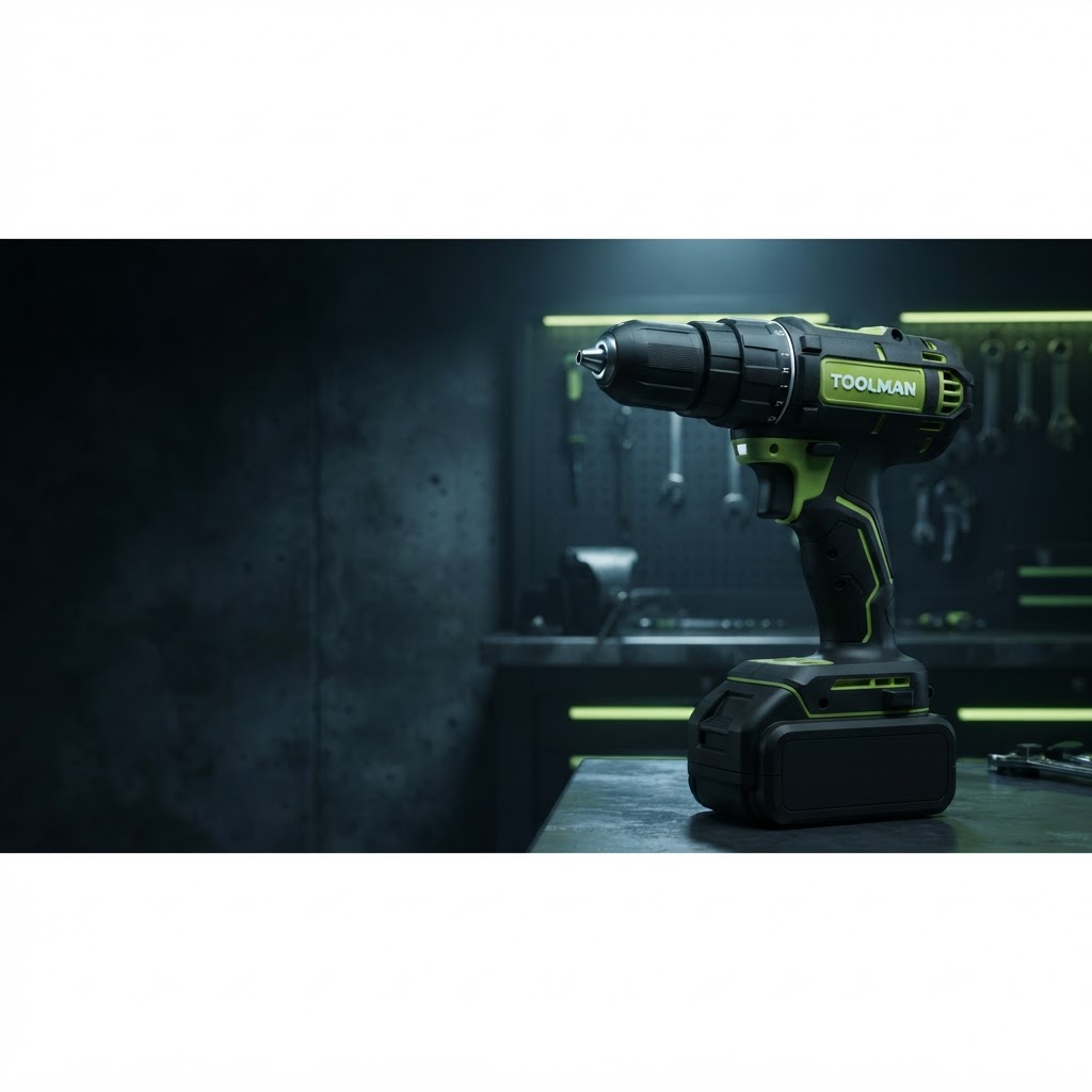 TOOLMAN cordless drill