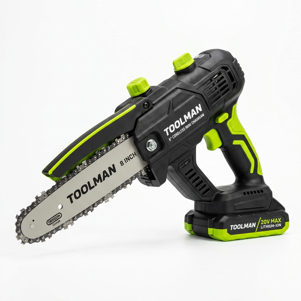 TOOLMAN 8" Cordless Mini Chainsaw