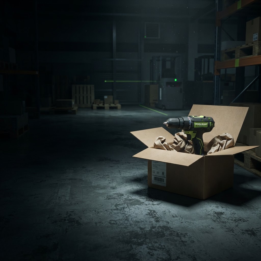 TOOLMAN tool in shipping box