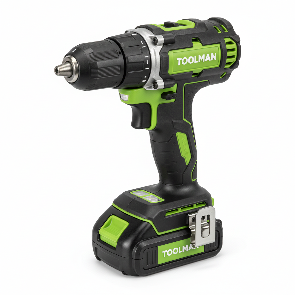 TOOLMAN 20V Cordless Impact Wrench