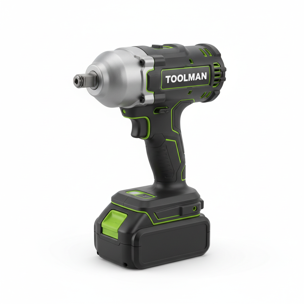 TOOLMAN 20V Cordless Impact Wrench Pro