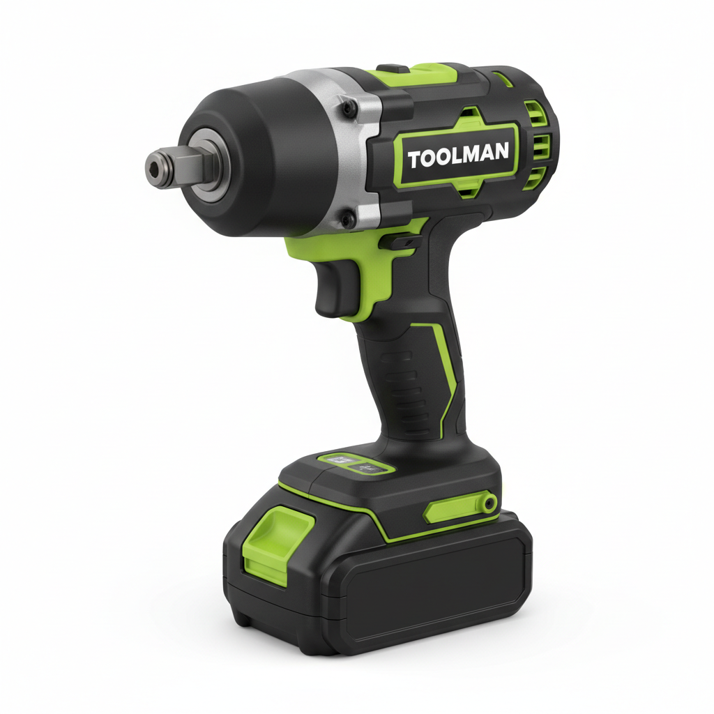 TOOLMAN 20V Brushless Impact Wrench BL