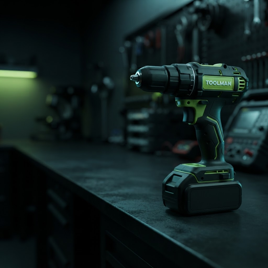 TOOLMAN cordless drill