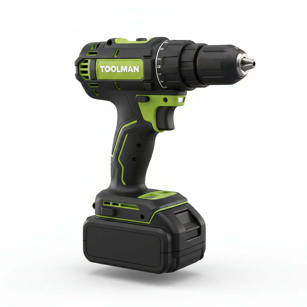 TOOLMAN 20V Cordless Drill Driver Max