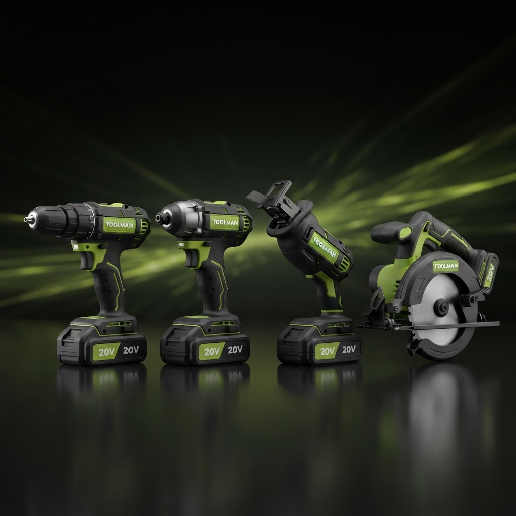 TOOLMAN USA Launches Expanded 20V MAX Cordless Lineup