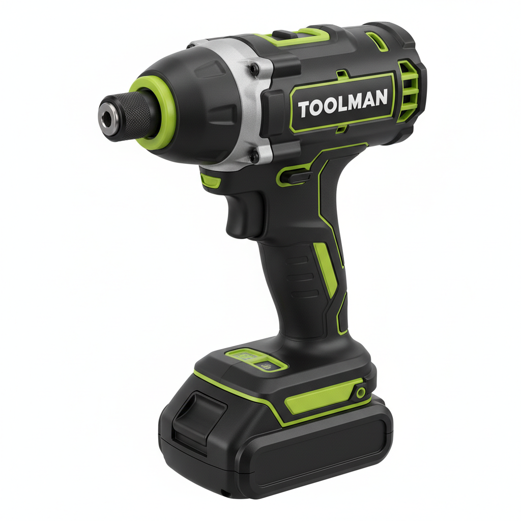 TOOLMAN 21V Brushless Impact Driver