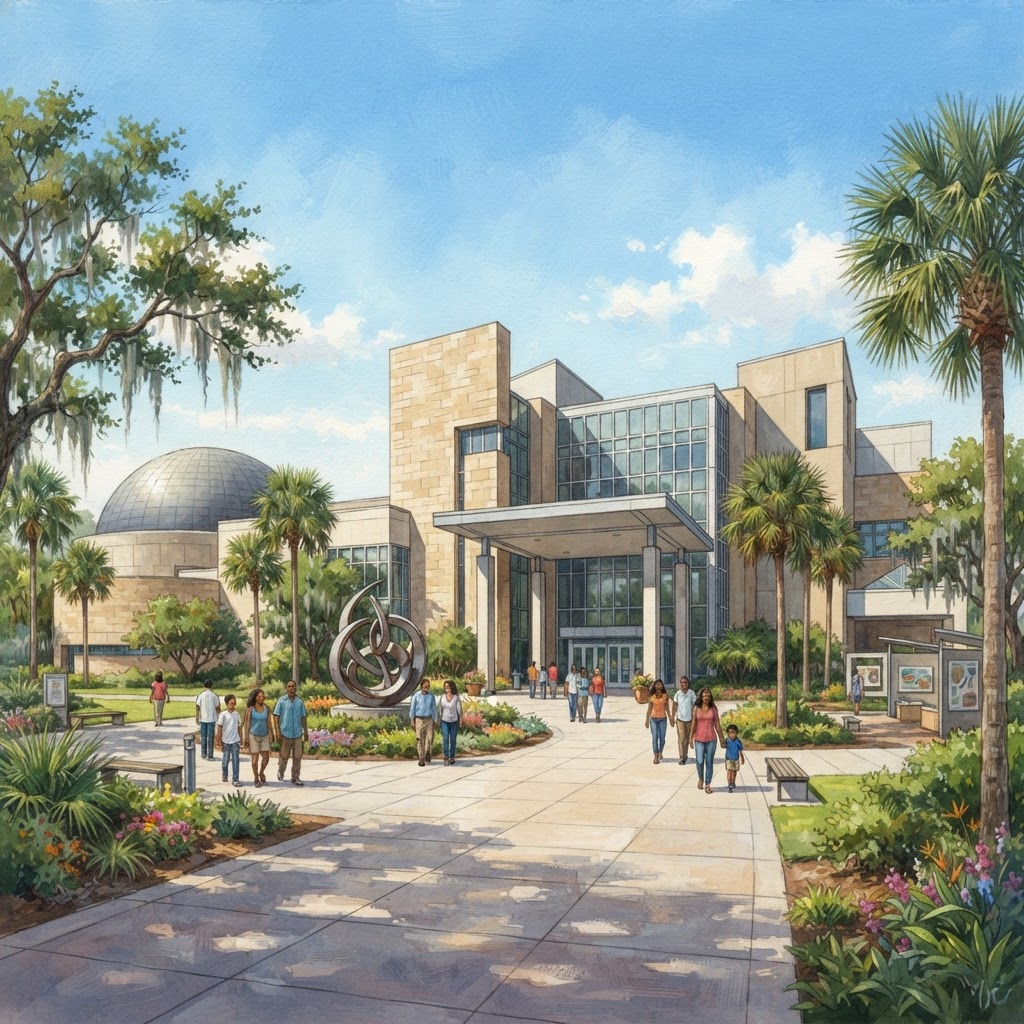 Editorial illustration for Museum of Arts and Sciences Daytona: A Local Guide for Volusia County Homeowners