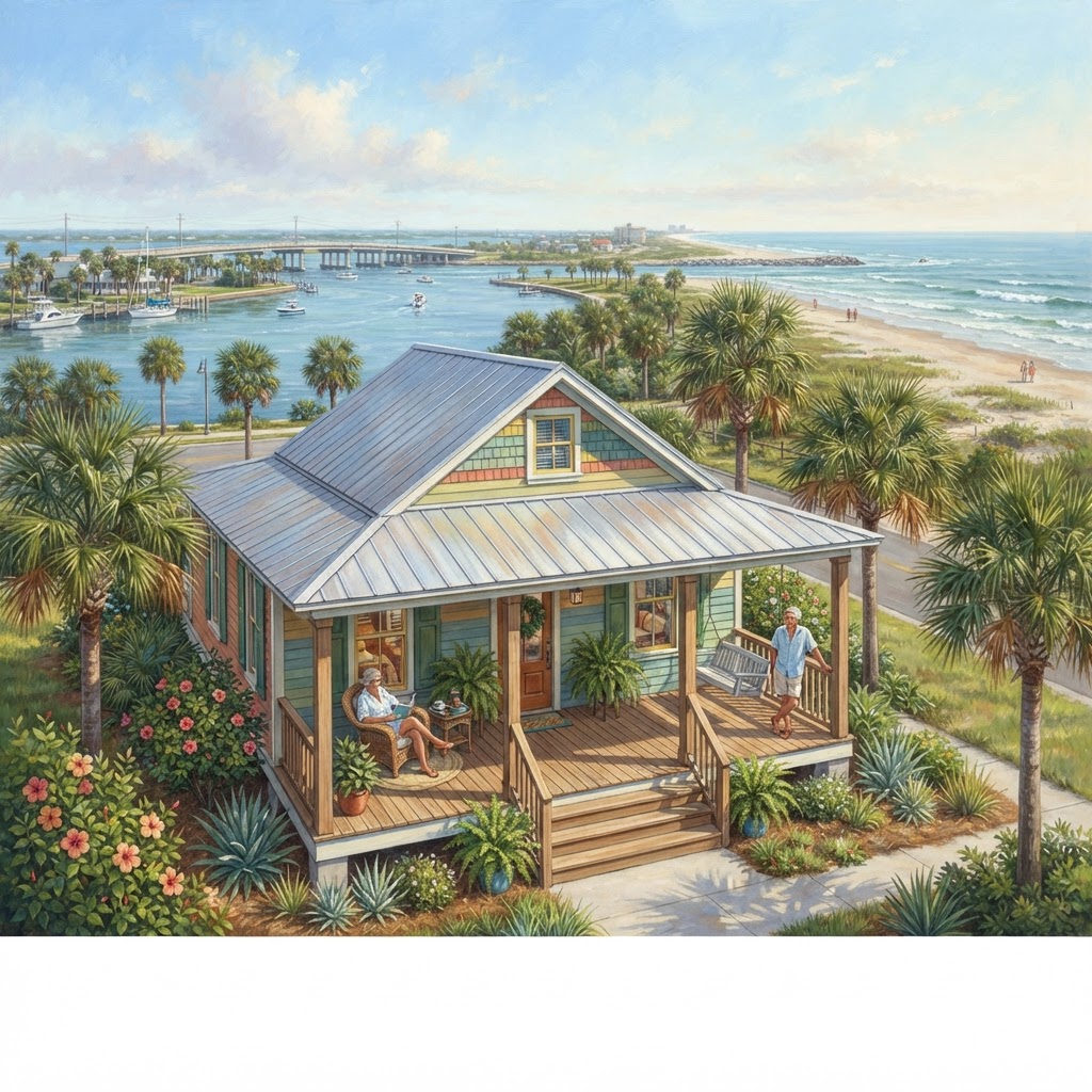 Editorial illustration for New Smyrna Beach Seaside Living in Volusia County: Coastal Style, Local Tips, and Better Screen Solutions