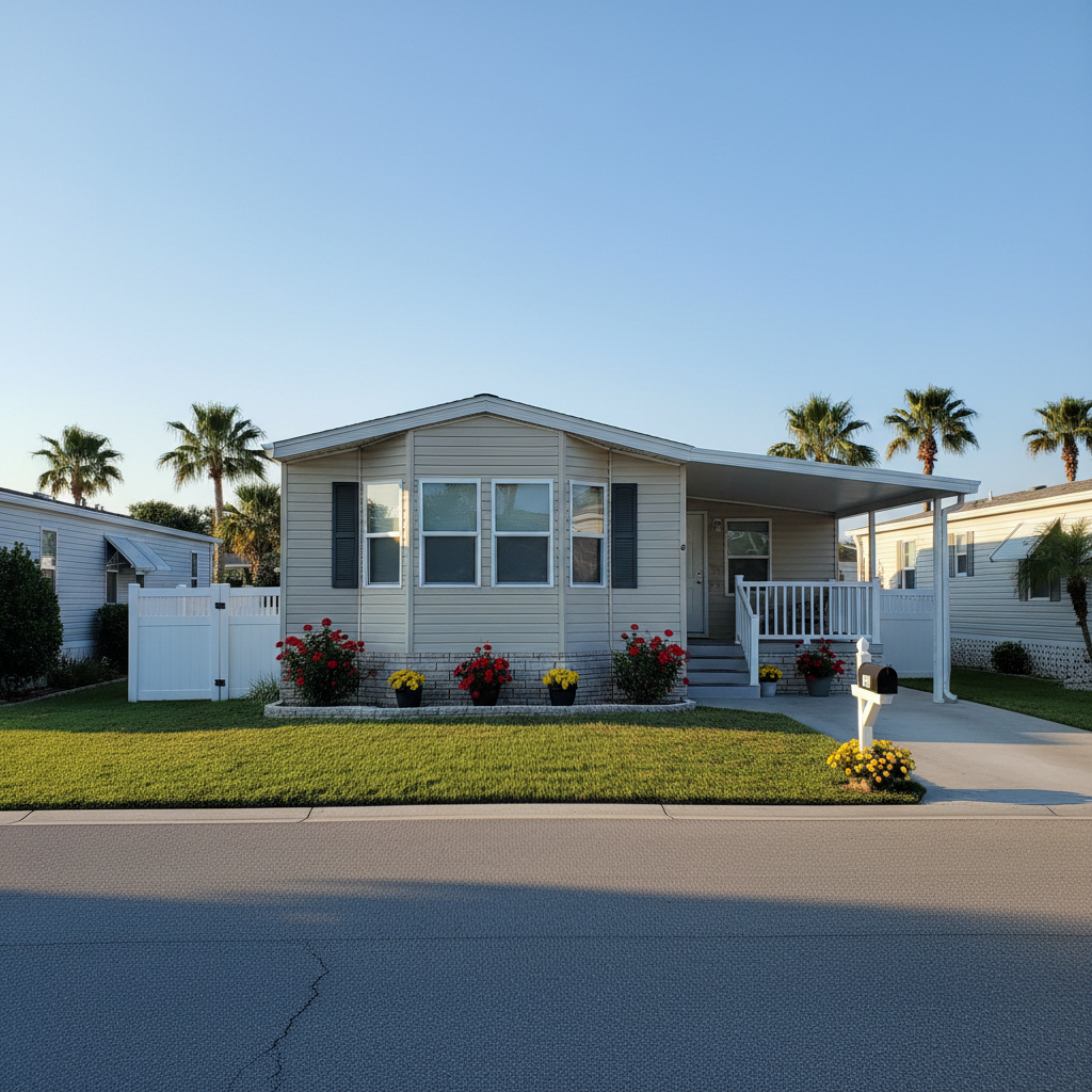 Mobile Homes in Park