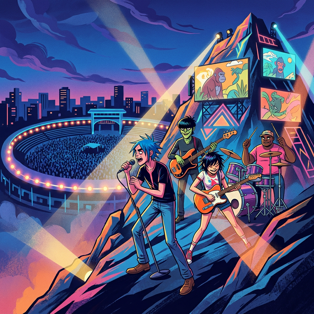 Gorillaz: The Mountain Tour