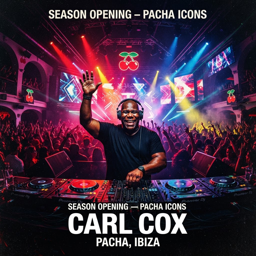 CARL COX | SEASON OPENING – PACHA ICONS