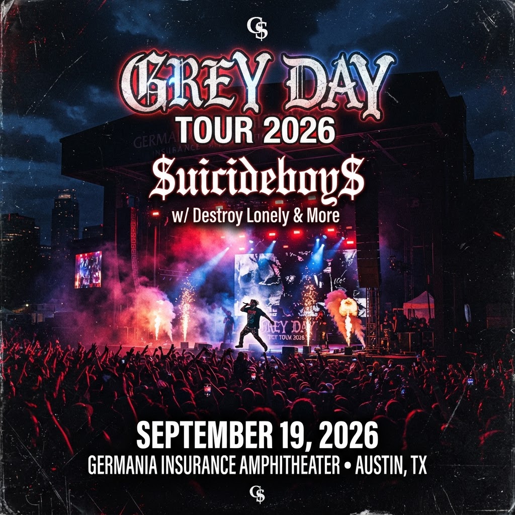 Grey Day Tour 2026 w/ $uicideboy$, Destroy Lonely, & More