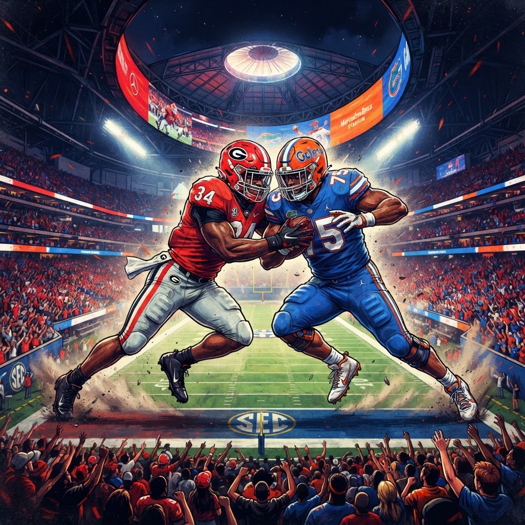 Atlanta Gridiron Classic - Georgia Bulldogs vs Florida Gators Football