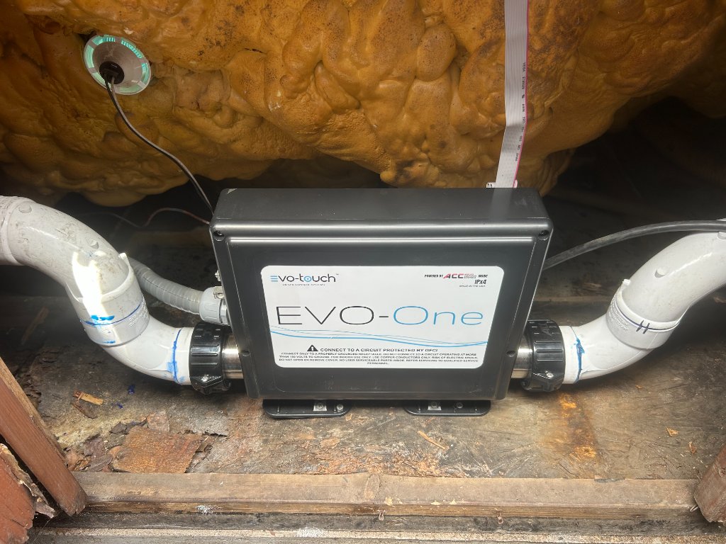 Hot tub control system