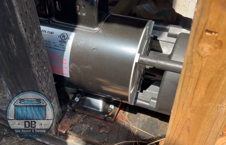 Cal-Spa new pump installation in Saugus