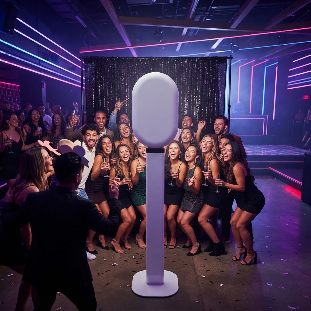 Salsa 2 photo booth - The Rise of 360 Video Booths in Studio City