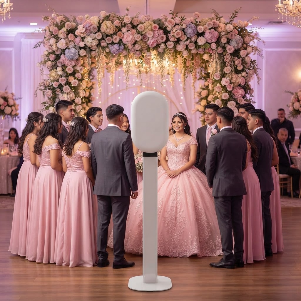 Salsa 2 photo booth - Quinceañera Photo Booth Ideas for Sherman Oaks Families