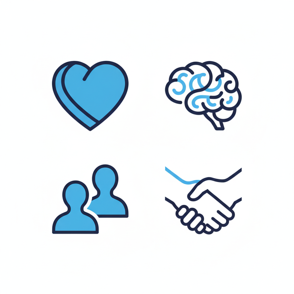 Mental wellbeing illustration