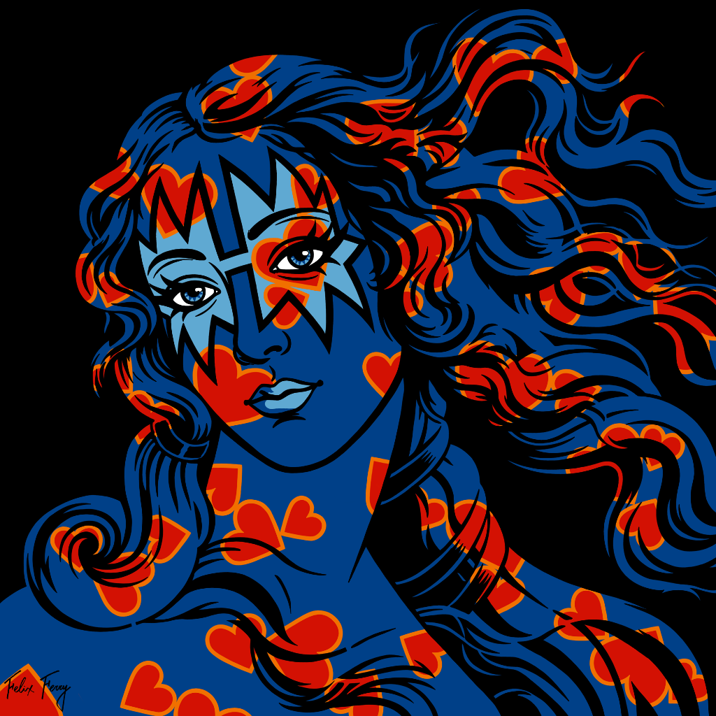 The Birth of Rock 'n' Roll (blue & red edition)