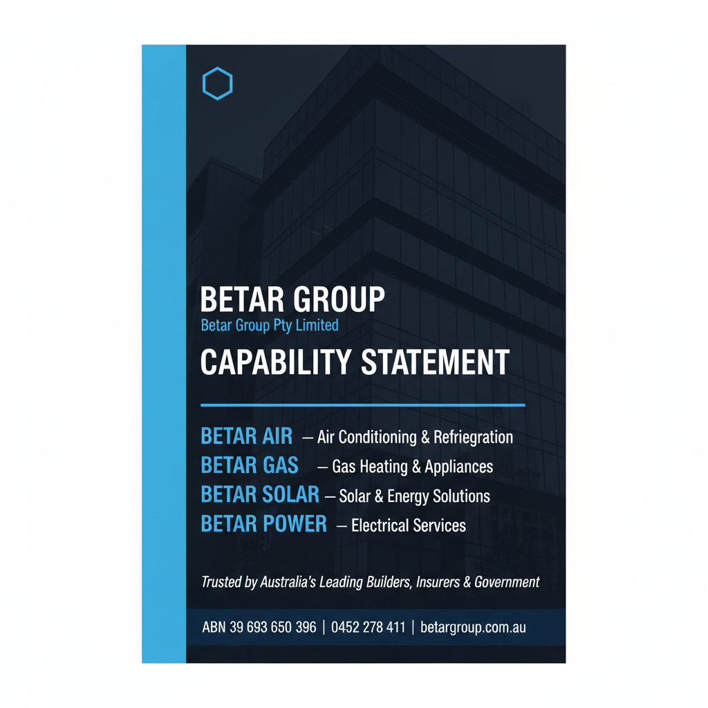 Betar Group Capability Statement