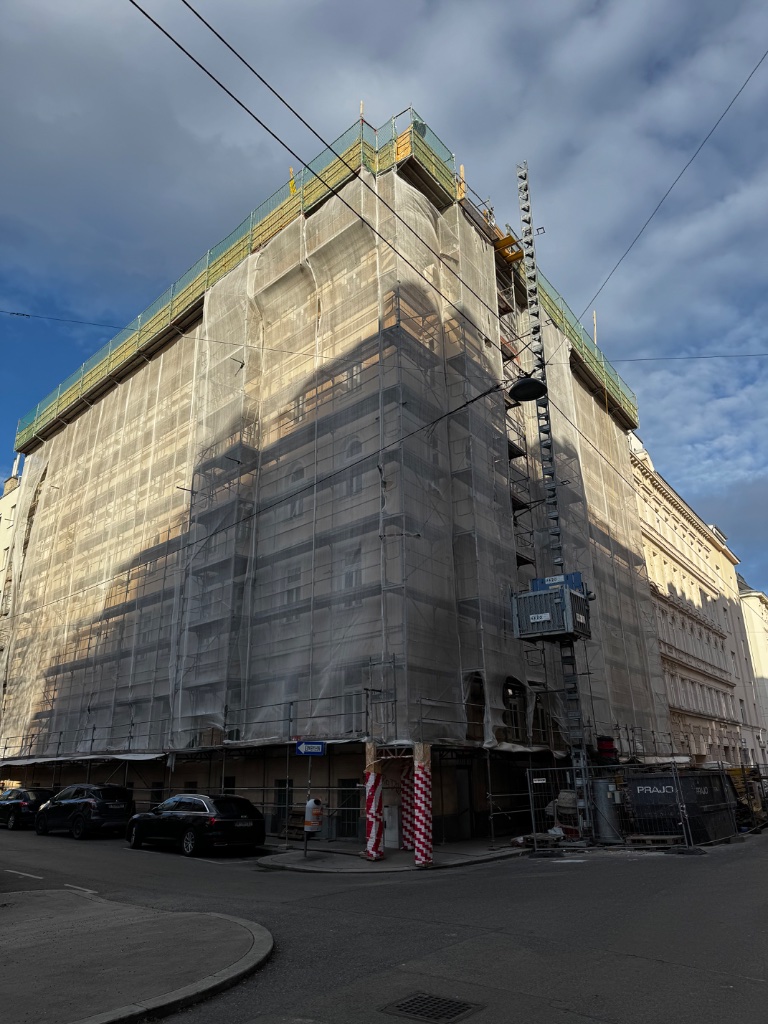 Gerüst Baustelle