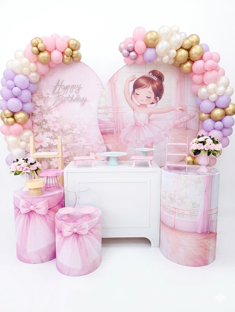 Decoração tema Bailarina