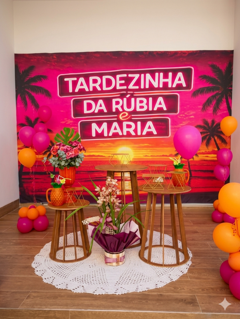 Decoração tema Tardezinha Premium