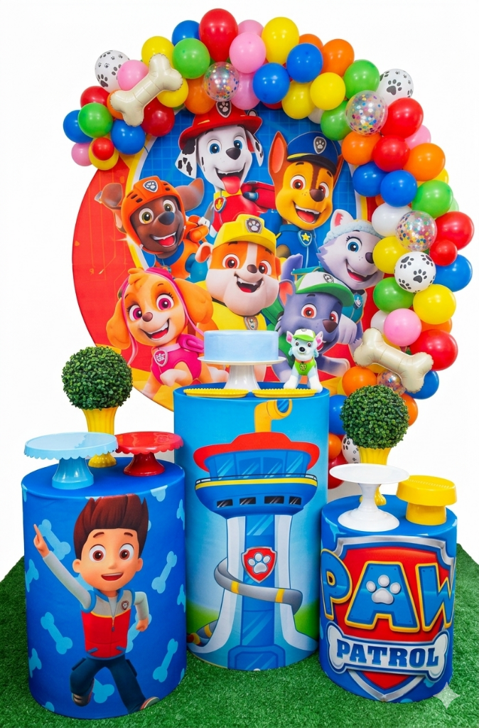 Decoração tema Patrulha Canina