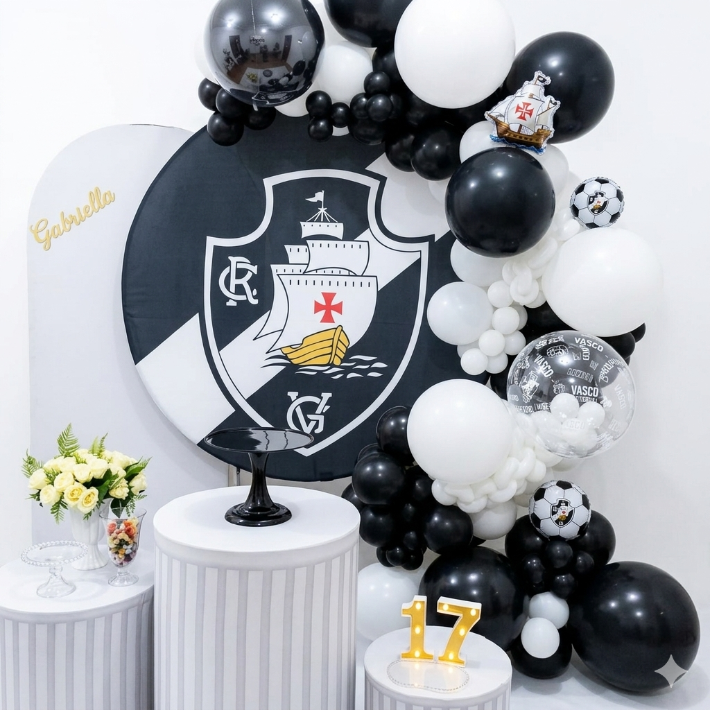 Decoração tema Vasco