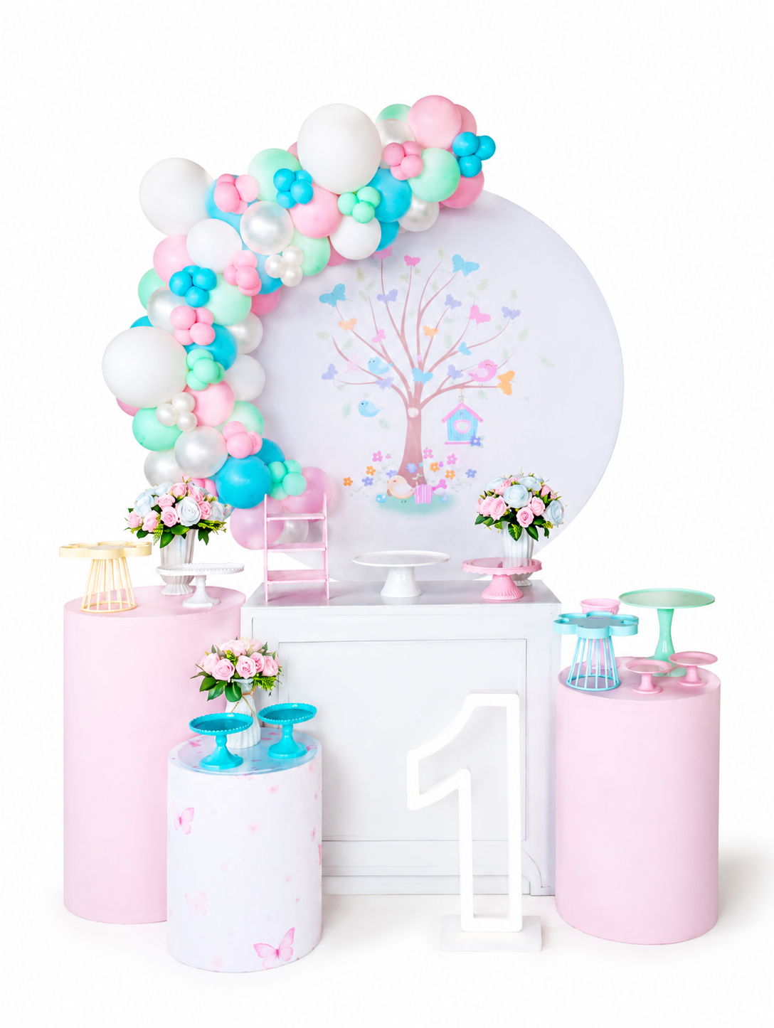 Decoração tema Jardim Mágico - Menina em Goianésia – GO