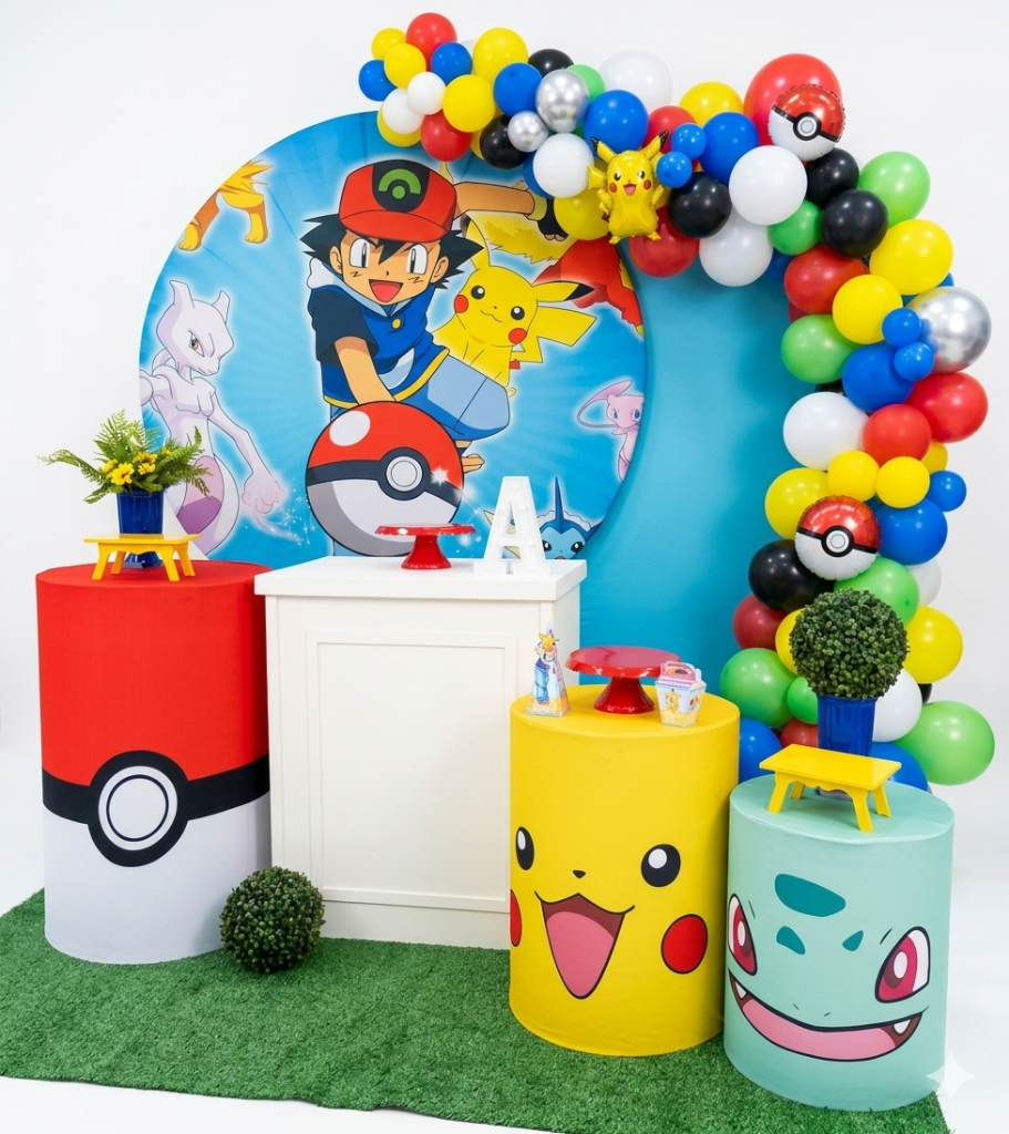 Decoração tema Pokémon