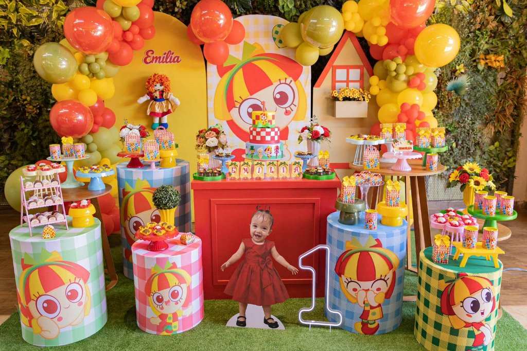 Decoração tema Emília