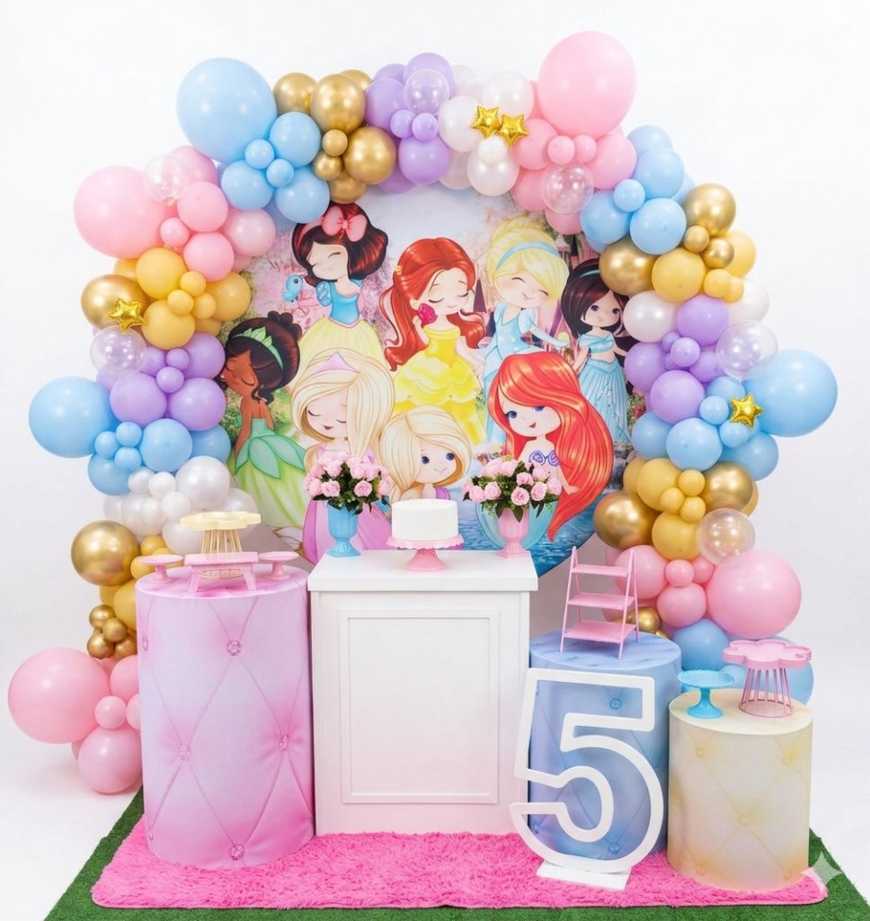 Decoração tema Princesas Disney