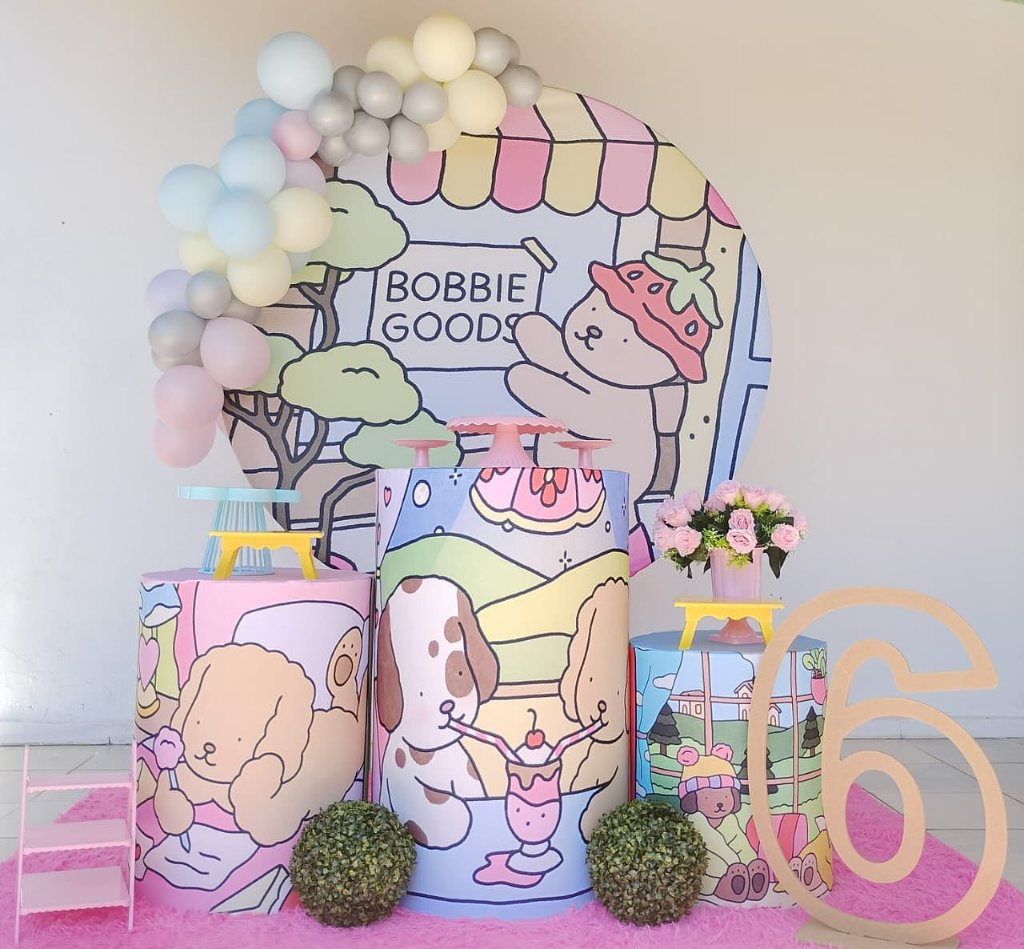 Decoração tema Bobbie Goods