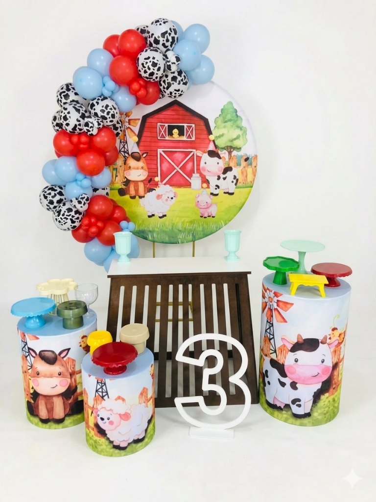 Decoração tema Fazendinha