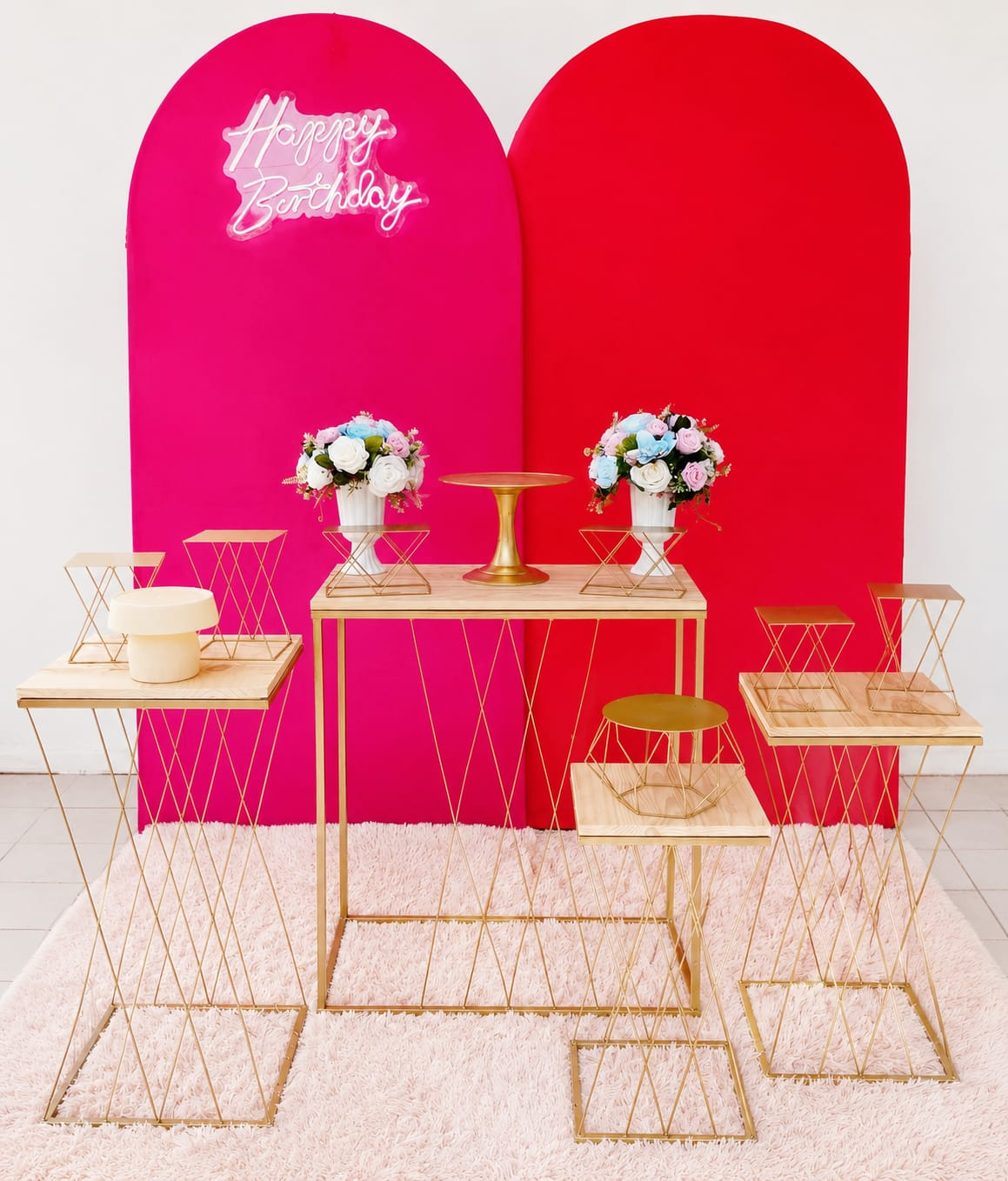 Decoração tema Happy Birthday Neon - Adulto em Goianésia – GO