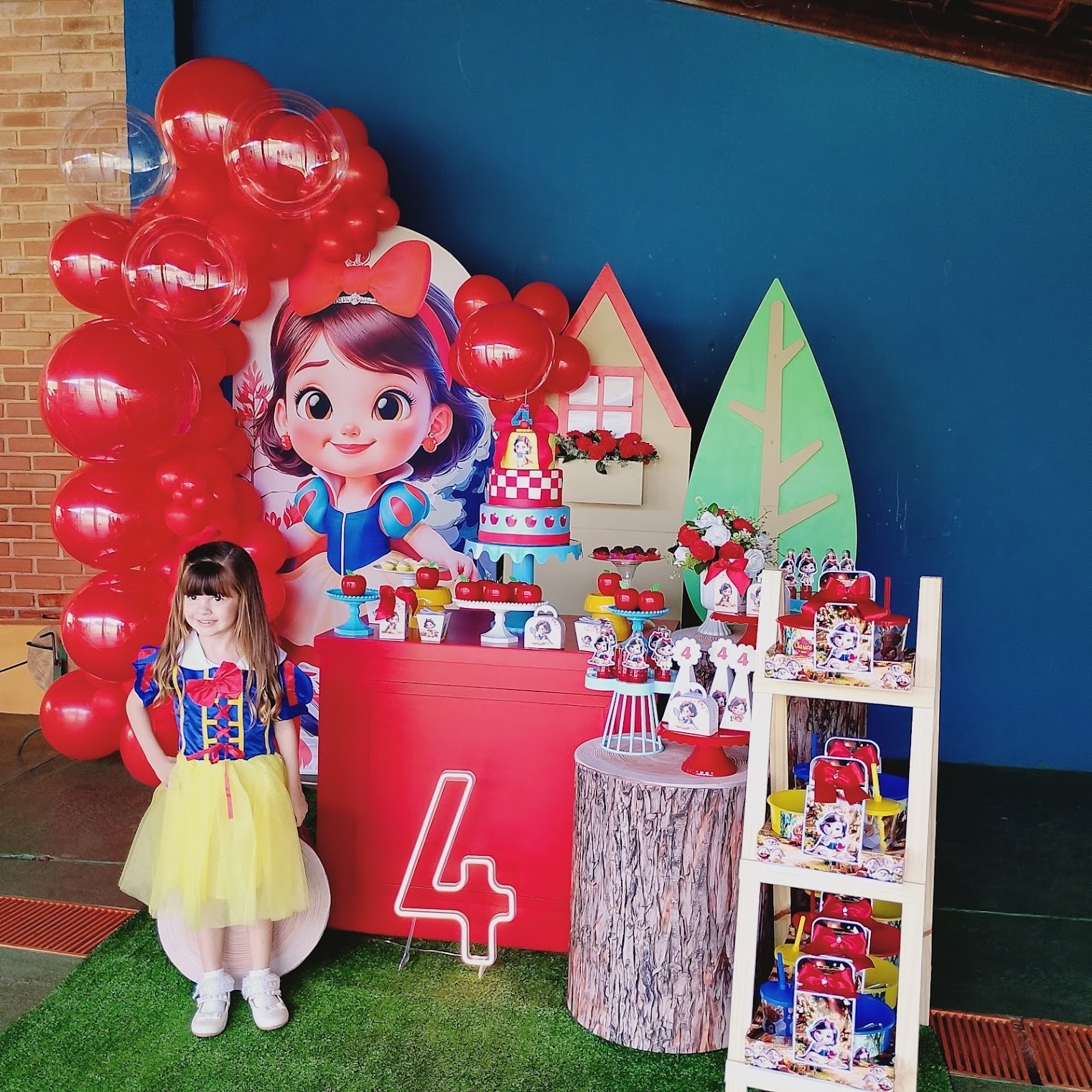 Decoração tema Branca de Neve - Menina em Goianésia – GO