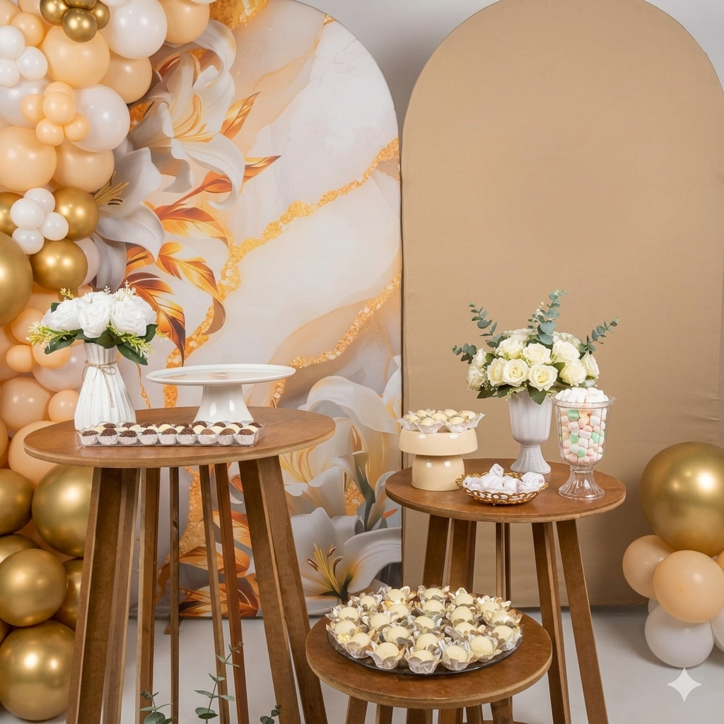 Decoração tema Tema Adulto Elegante