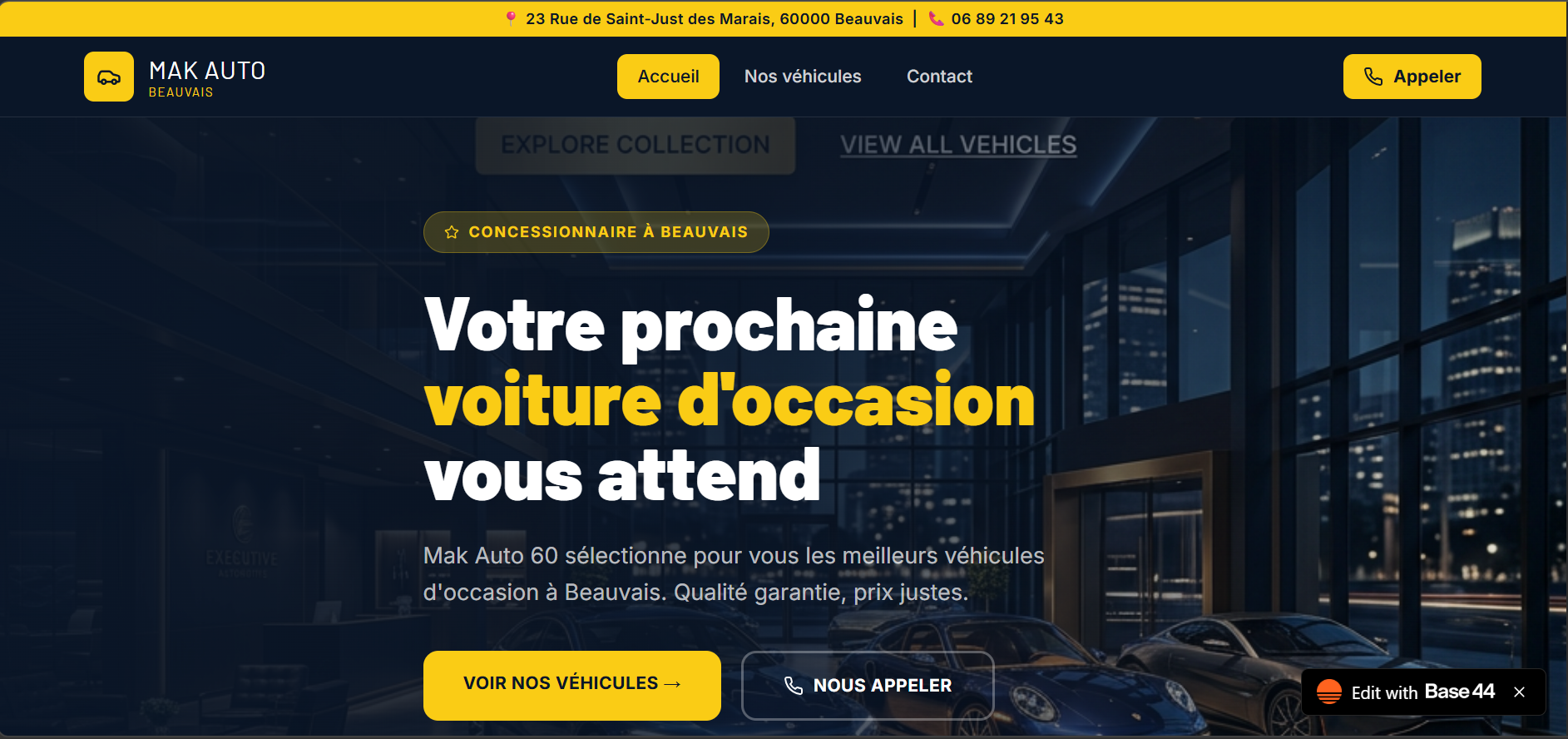 Mak Auto 60 template preview