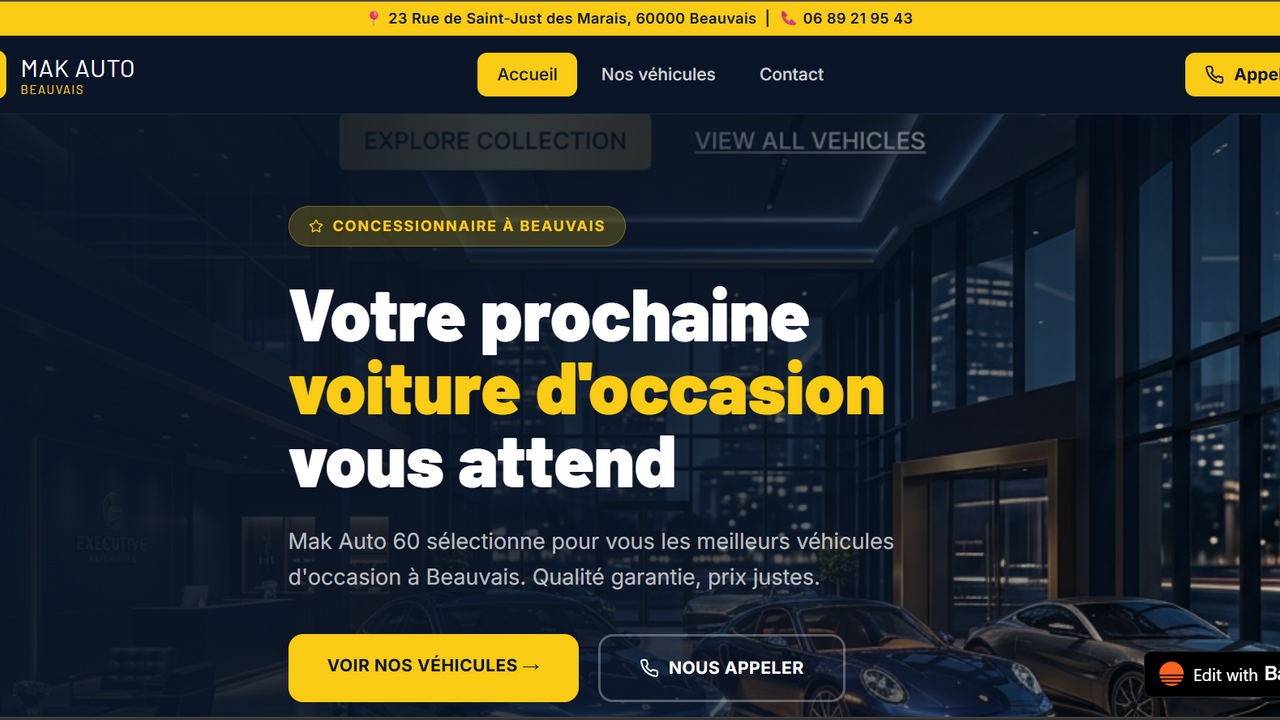Mak Auto 60 template preview