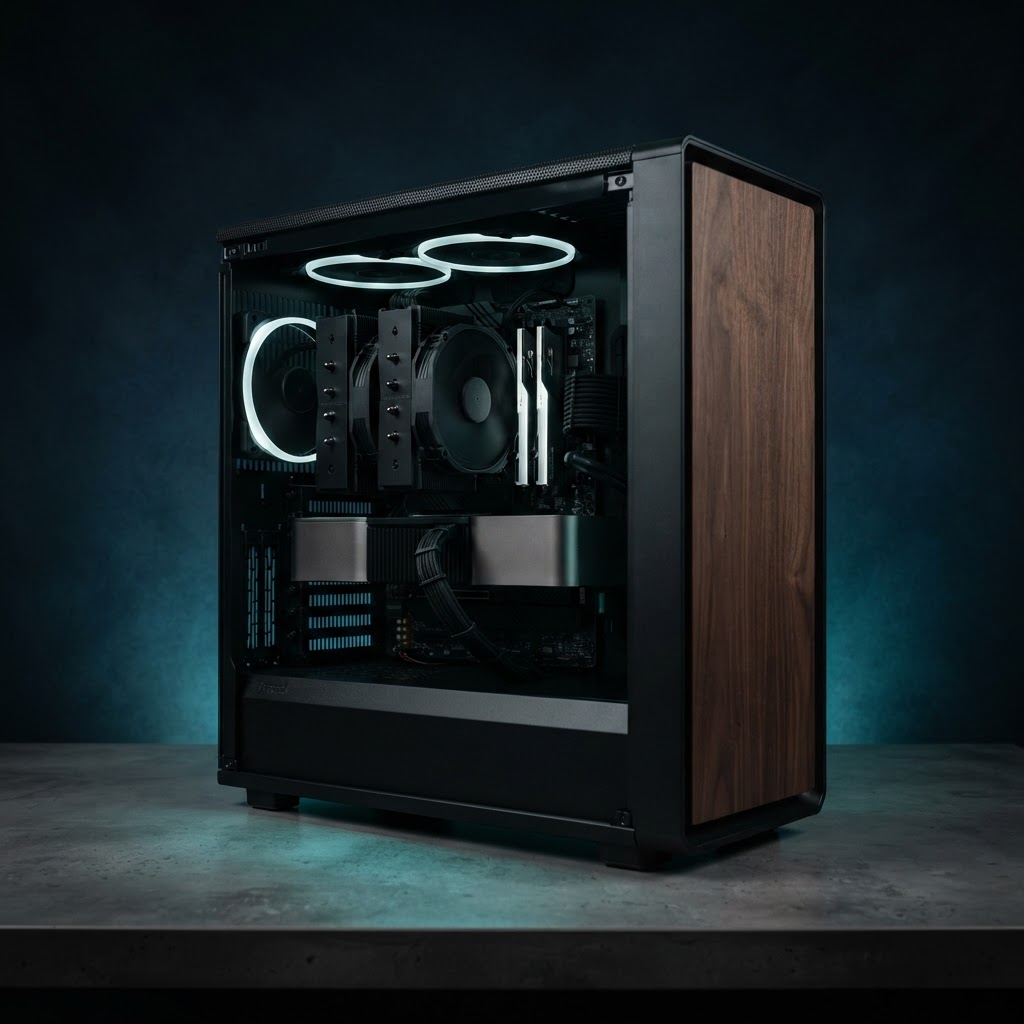 Rendu d’un PC gaming haut de gamme